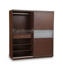 Wooden Almirah Sliding 2 Door A346