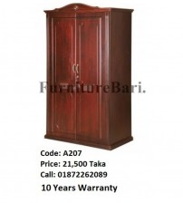 Wooden Almirah 2 Door A207