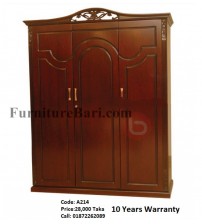 Wooden Almirah 3 Door A214