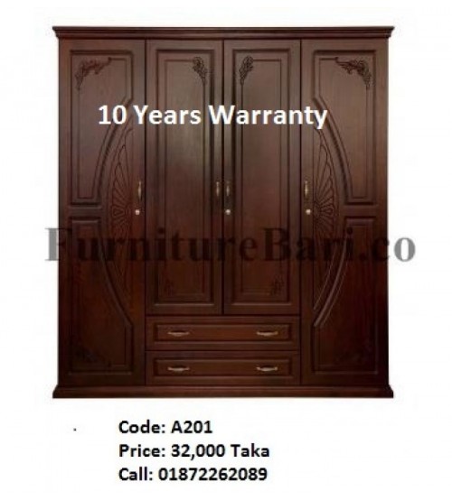 Wooden Almirah 4 Door A201 Wooden Almirah 4 Door A201