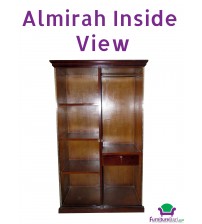Wooden Almirah 2 Door A207