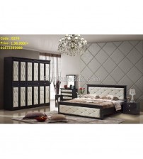 Wooden Bedroom set B274 (Bed, Side Table, Dressing Table, Almira)