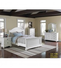 Wooden Bedroom set P308p (Bed, Side Table, Dressing Table, Waredrobe)