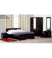 Wooden Bedroom Set P333 (Bed, Side Table, Dressing Table, Almira)