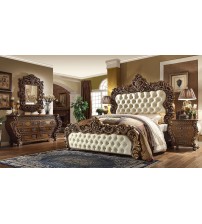 Royale Luxury Designer Bedroom Set P546 (Bed, Bedside, Dressing Table)