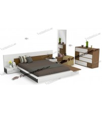 LB Bedroom set PS592M (Bed, Dressing Table, Chest of Drawer)