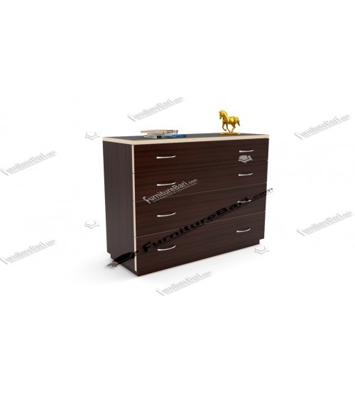 Wooden Bedroom set PS590 (Bed, Side Table, Chest Of Drawer, Dressing Table)