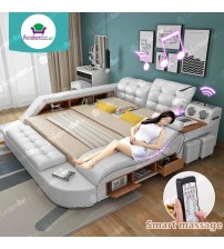 Digital Message Chair Bed with Mattress B590