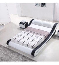 Leather Queen Sized Bed B677 (Without Mattress)