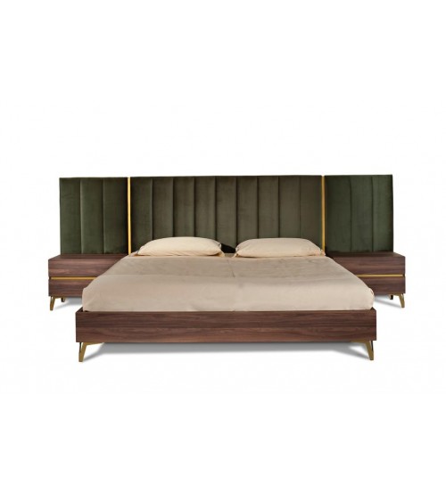 Majesty Bed Fabric  Bed B741 (Only Bed Without Mattress)