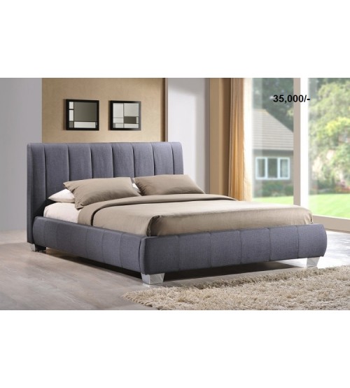 Cloud Rest Fabric  Bed B745 (Without Mattress)