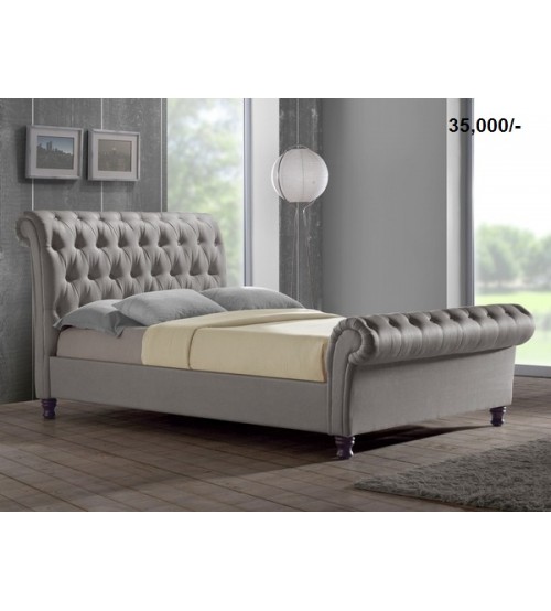 Soft Nest Fabric  Bed B747 (Without Mattress)