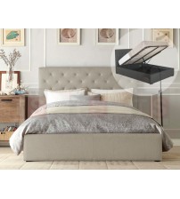 Fabric Storage Lift Bed STB12 (Without Mattress)