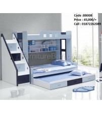 Wooden Sky Light Bunk Bed Without Mattress BB008