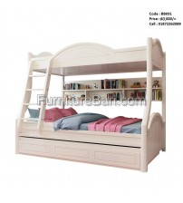 Invader Wooden Bunk Bed Without Mattress BB031