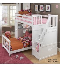 Owl House Wooden Bunk Bed Without Mattress BB047