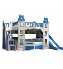 Castle Wooden Bunk Bed Without Mattress BB095