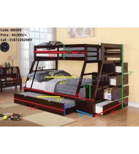 Affordable Wooden Bunk Bed Without Mattress BB003