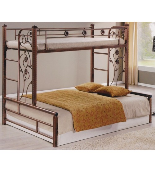 MS Golden Bunk Bed Without Mattress BBS0059