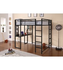 MS Black Bunk Bed Without Mattress BBS004