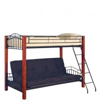 MS Red Bunk Bed Without Mattress BBS0037