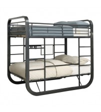 MS Black Bunk Bed Without Mattress BBS0015
