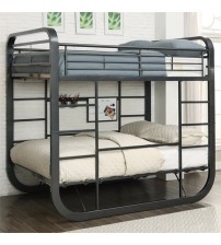 MS Black Bunk Bed Without Mattress BBS0015