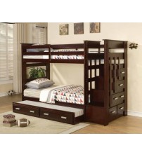 Wooden Bunk Bed Without Mattress BB007