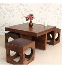 4 Seater Wooden Coffee Table GT099