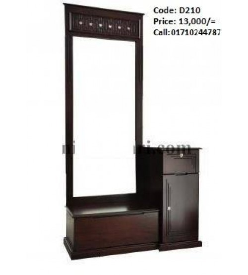 Wooden Dressing Table D210 (Without Stool)