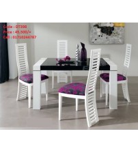 Dining Table DT398 (4 Chairs + 1 Table)