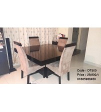 Dining Table DT500 (4 Chairs + 1 Table)