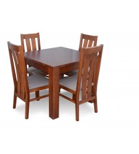 Dining Table DT521 (4 Chairs + 1 Table)