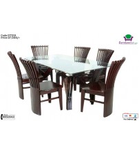 Dining Table DT215 (6 Chairs + 1 Table)