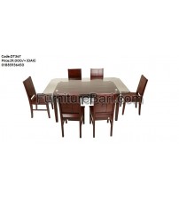 Dining Table DT367 (6 Chairs +1 Table)