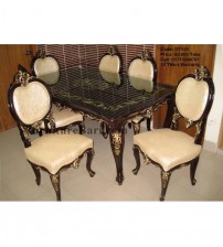 Dinning Table DT151 (6 Chairs + 1 Table)