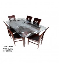 Dining Table DT213 (6 Chairs + 1 Table)