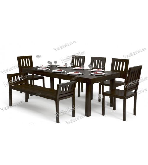 Joladhaar Modern Dining Table DT694 (4 Chairs + 1 Tool)