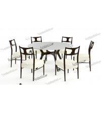 Kothamala Modern Dining Table DT684 (4 Chairs + 1 Table)