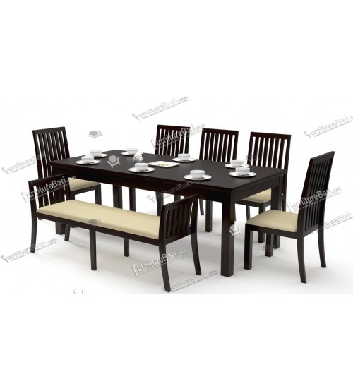 Mohorot Modern Dining Table DT699 (4 Chairs + 1 Table)