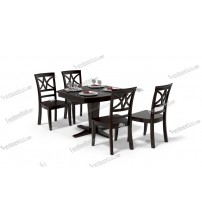 Obodan Modern Dining Table DT696 (4 Chairs + 1 Table)