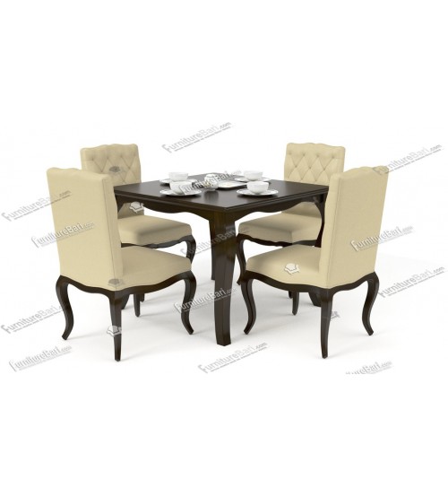 Progoti Modern Dining Table DT689 (4 Chairs + 1 Table) Progoti Modern Dining Table DT689 (4 Chairs + 1 Table)