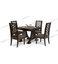 Prohelika Modern Dining Table DT698 (4 Chairs + 1 Table)