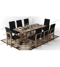 Sajhghor 2 Modern Dining Table DT702 (4 Chairs + 1 Table)