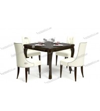 Somiron Modern Dining Table DT691 (4 Chairs + 1 Table)