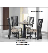 Dining Table DT216 (4 Chairs + 1 Table)