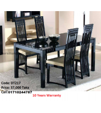 Dining Table DT217 (4 Chairs + 1 Table)