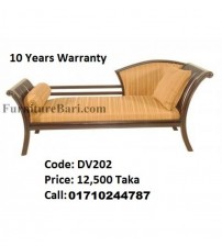 Wooden Designer Fabric Divan Sofa DV202