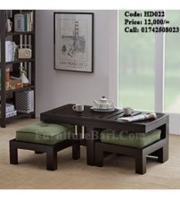 2 Seater Wooden Coffee Table HD022