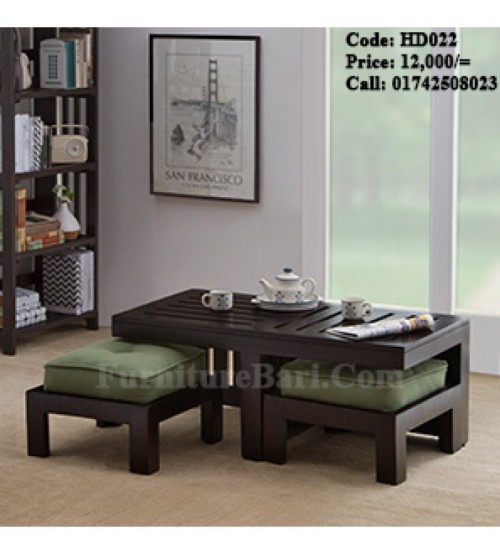 2 Seater Wooden Coffee Table HD022